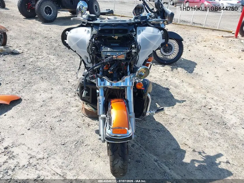 2016 Harley-Davidson Flhtkl Ultra Limited Low VIN: 1HD1KKL11GB644750 Lot: 45548737