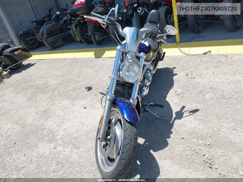2007 Harley-Davidson Vrsca VIN: 1HD1HFZ307K805720 Lot: 45339711