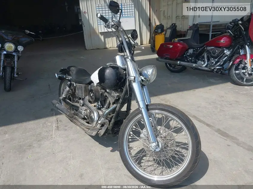 1999 Harley-Davidson Fxdwg VIN: 1HD1GEV30XY305508 Lot: 45518098