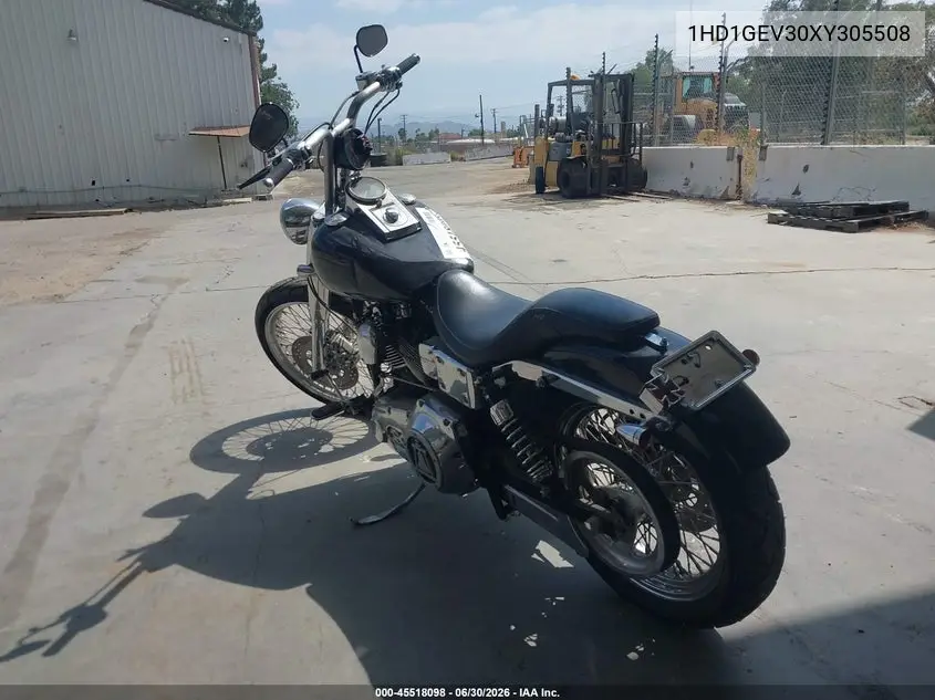 1999 Harley-Davidson Fxdwg VIN: 1HD1GEV30XY305508 Lot: 45518098
