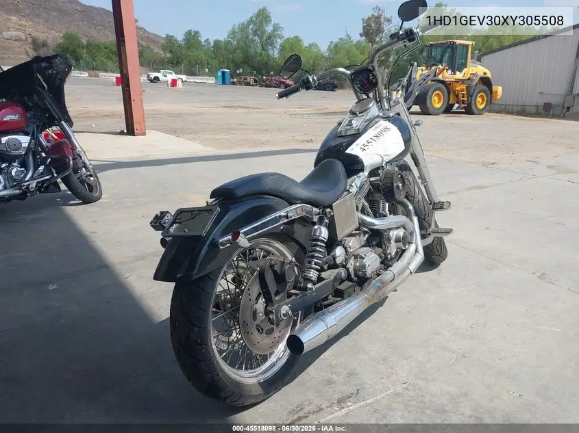 1999 Harley-Davidson Fxdwg VIN: 1HD1GEV30XY305508 Lot: 45518098