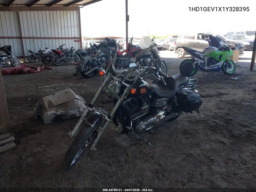 2001 Harley-Davidson Fxdwg VIN: 1HD1GEV1X1Y328395 Lot: 44788131