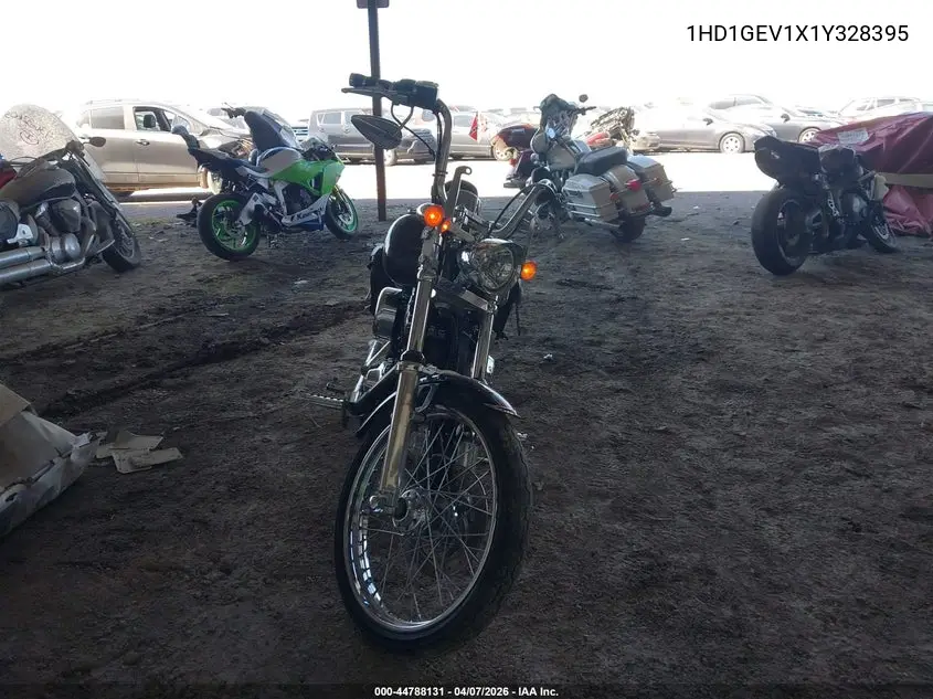 2001 Harley-Davidson Fxdwg VIN: 1HD1GEV1X1Y328395 Lot: 44788131