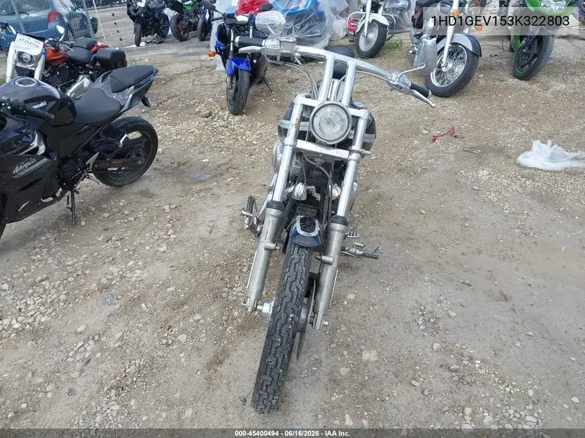 2003 Harley-Davidson Fxdwg VIN: 1HD1GEV153K322803 Lot: 45400494