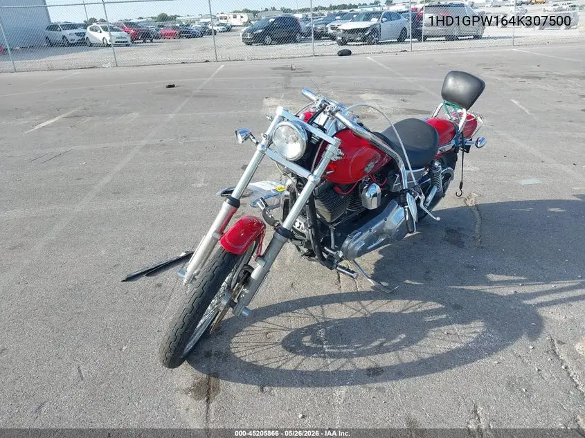2004 Harley-Davidson Fxdwgi VIN: 1HD1GPW164K307500 Lot: 45205866