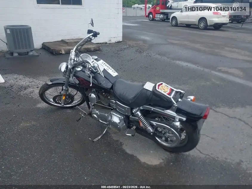 2004 Harley-Davidson Fxdwgi VIN: 1HD1GPW104K310134 Lot: 45459541