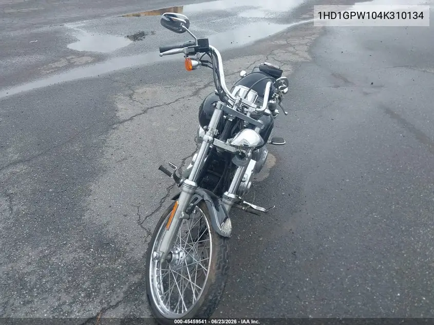 2004 Harley-Davidson Fxdwgi VIN: 1HD1GPW104K310134 Lot: 45459541