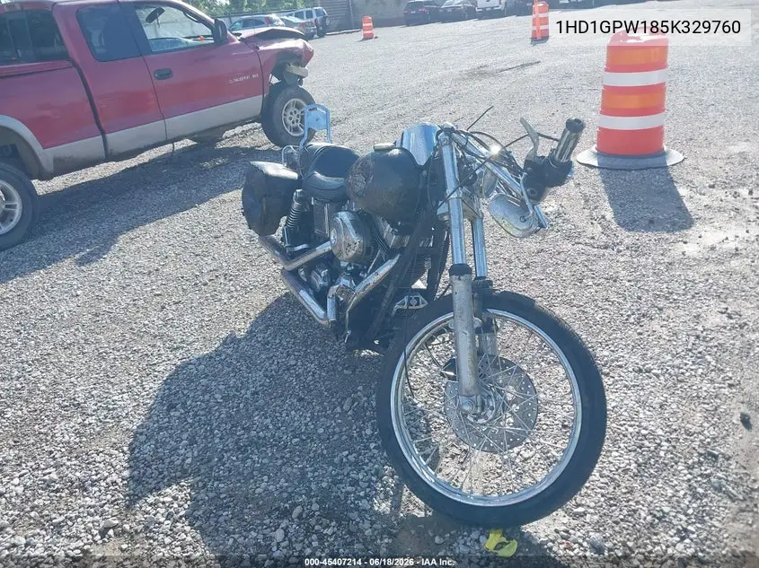 2005 Harley-Davidson Fxdwgi VIN: 1HD1GPW185K329760 Lot: 45407214