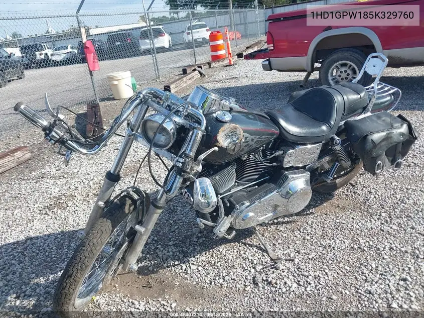 2005 Harley-Davidson Fxdwgi VIN: 1HD1GPW185K329760 Lot: 45407214