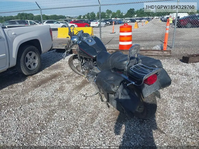 2005 Harley-Davidson Fxdwgi VIN: 1HD1GPW185K329760 Lot: 45407214