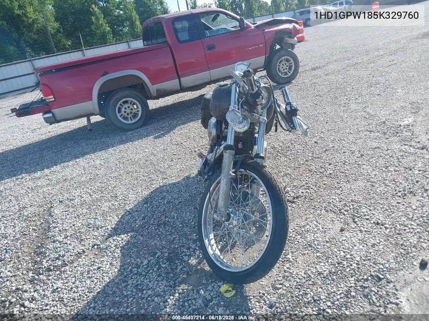 2005 Harley-Davidson Fxdwgi VIN: 1HD1GPW185K329760 Lot: 45407214