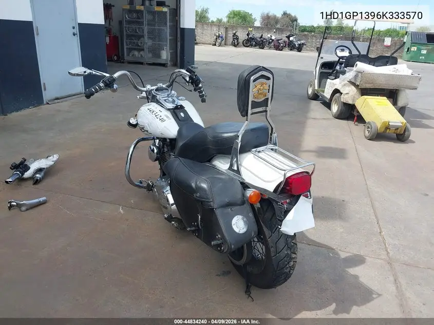 2006 Harley-Davidson Fxdwgi VIN: 1HD1GP1396K333570 Lot: 44834240
