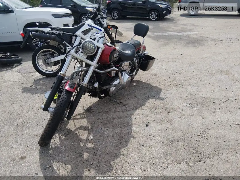 2006 Harley-Davidson Fxdwgi VIN: 1HD1GP1126K325311 Lot: 45039025
