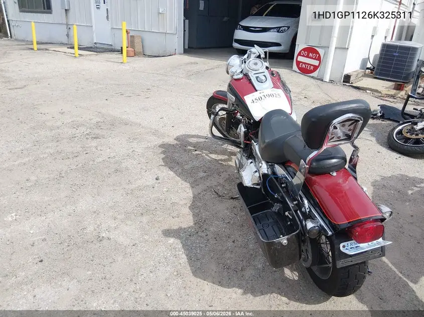2006 Harley-Davidson Fxdwgi VIN: 1HD1GP1126K325311 Lot: 45039025