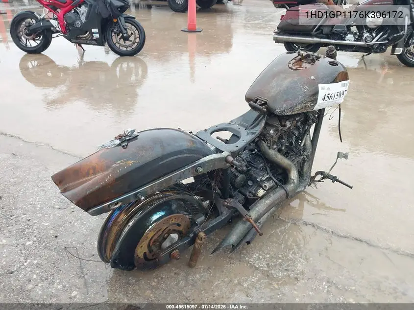 2006 Harley-Davidson Fxdwgi VIN: 1HD1GP1176K306172 Lot: 45615097