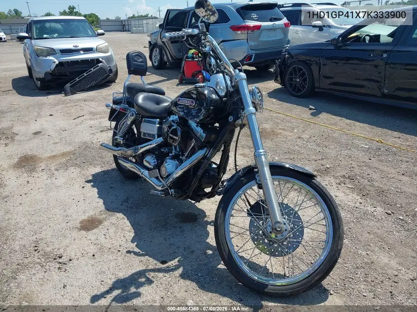 2007 Harley-Davidson Fxdwg VIN: 1HD1GP41X7K333900 Lot: 45584365