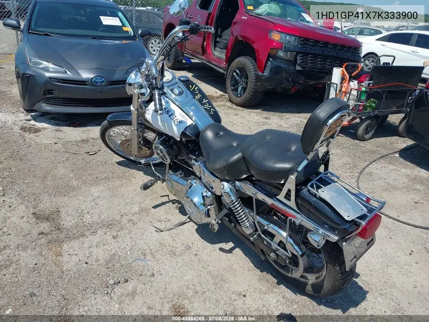 2007 Harley-Davidson Fxdwg VIN: 1HD1GP41X7K333900 Lot: 45584365