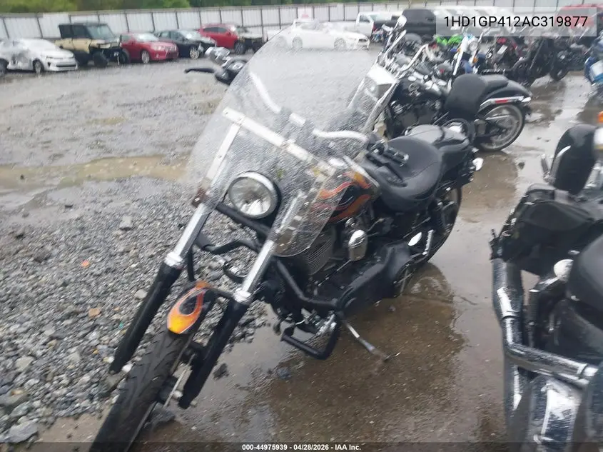 2010 Harley-Davidson Fxdwg VIN: 1HD1GP412AC319877 Lot: 44975939