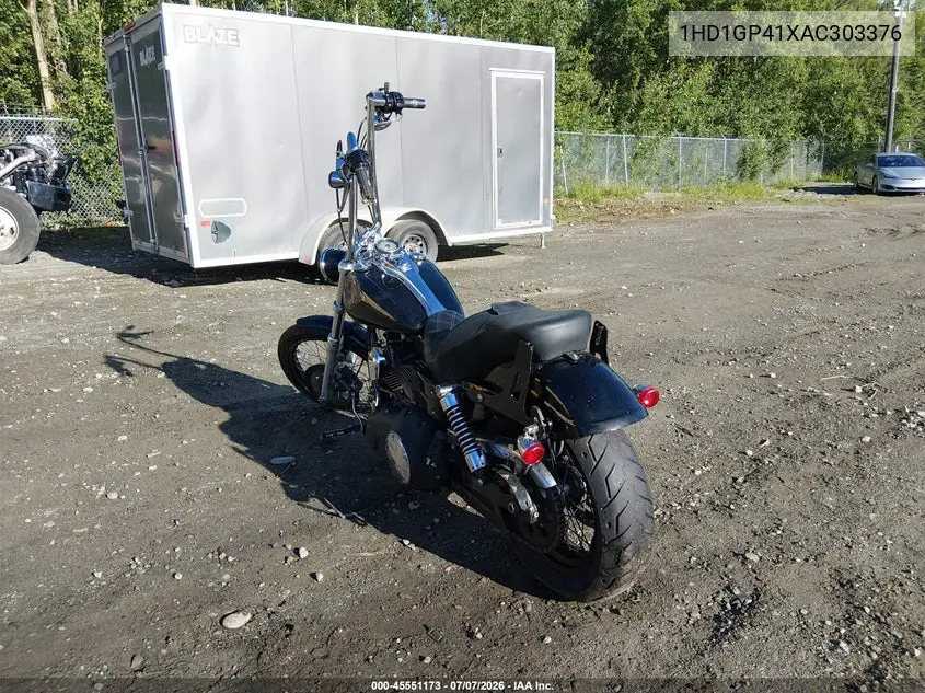 2010 Harley-Davidson Fxdwg VIN: 1HD1GP41XAC303376 Lot: 45551173