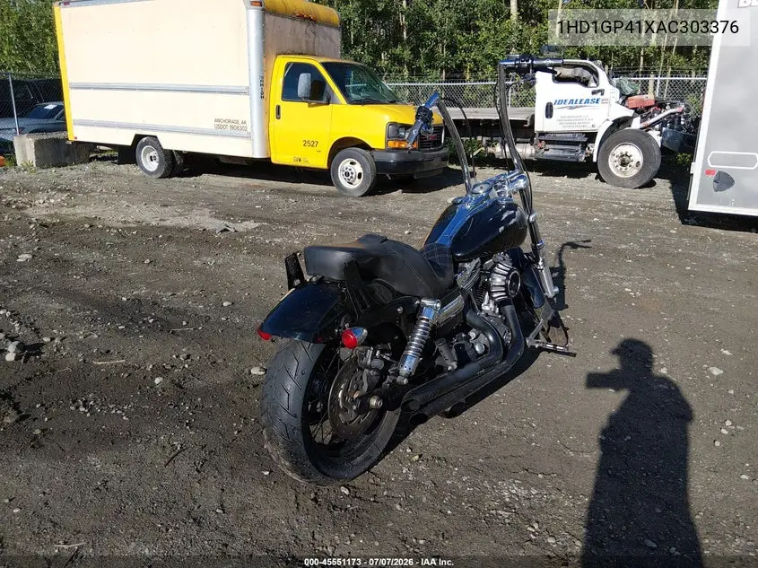 2010 Harley-Davidson Fxdwg VIN: 1HD1GP41XAC303376 Lot: 45551173
