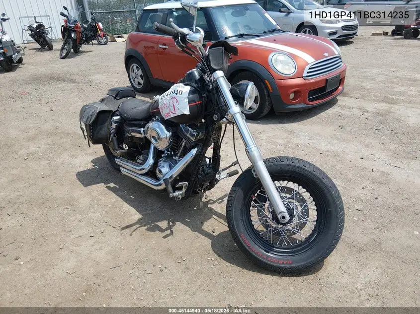 2011 Harley-Davidson Fxdwg VIN: 1HD1GP411BC314235 Lot: 45144940