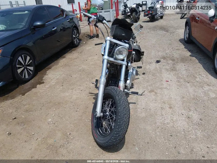 2011 Harley-Davidson Fxdwg VIN: 1HD1GP411BC314235 Lot: 45144940