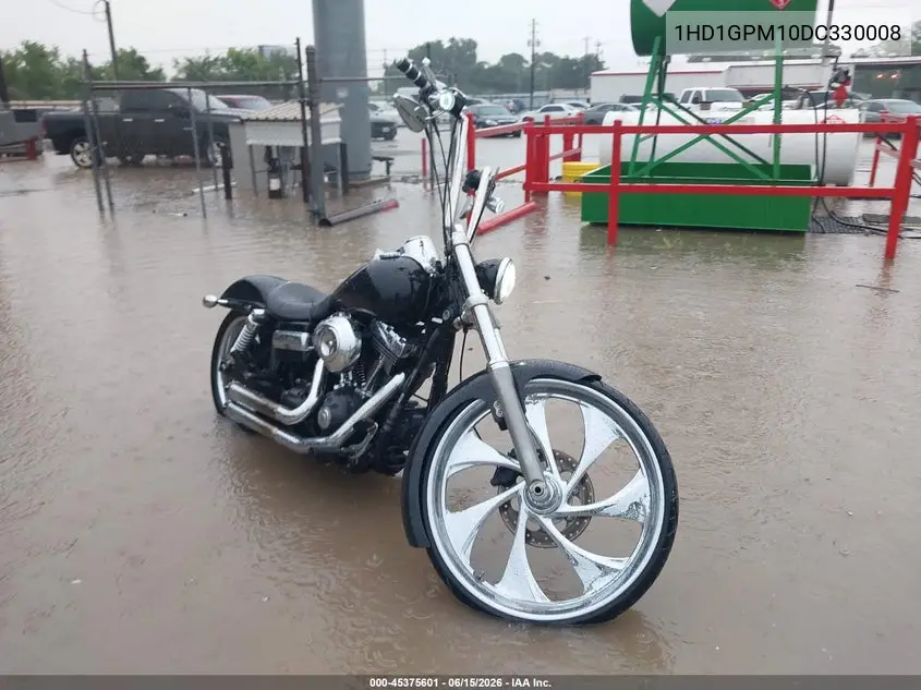 2013 Harley-Davidson Fxdwg Dyna Wide Glide VIN: 1HD1GPM10DC330008 Lot: 45375601