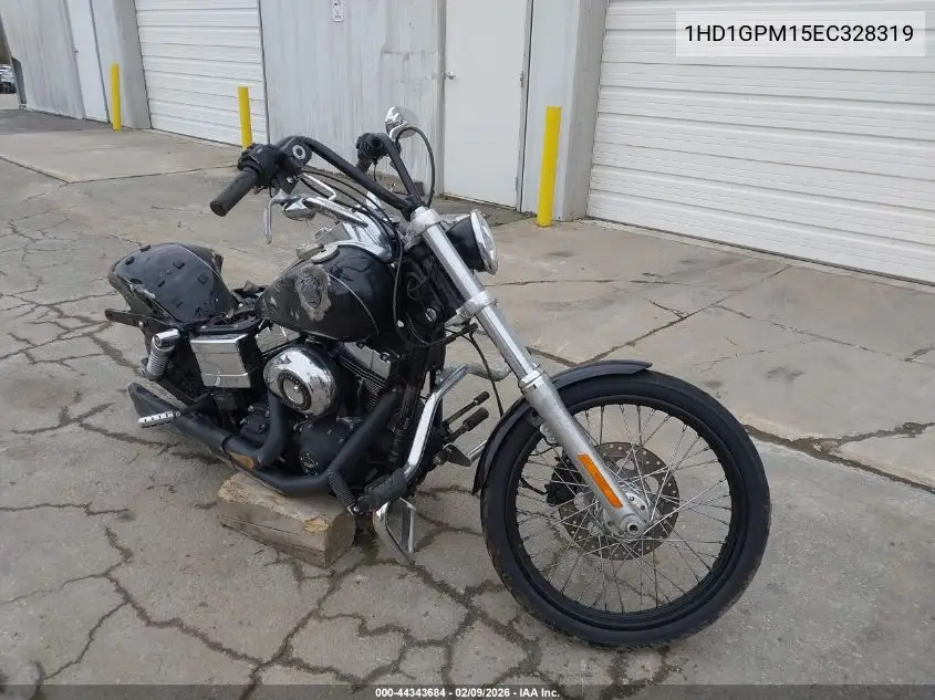 2014 Harley-Davidson Fxdwg Dyna Wide Glide VIN: 1HD1GPM15EC328319 Lot: 44343684