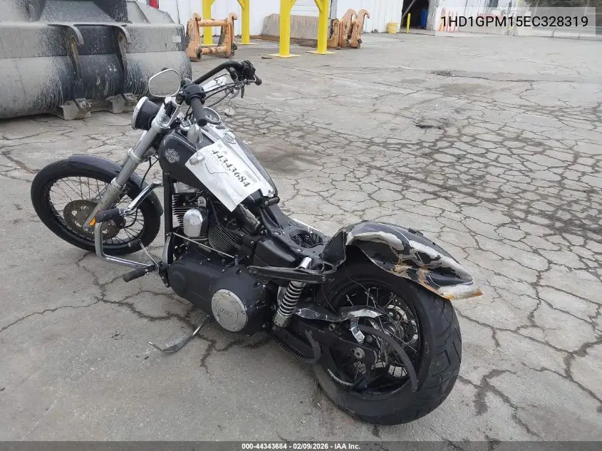 2014 Harley-Davidson Fxdwg Dyna Wide Glide VIN: 1HD1GPM15EC328319 Lot: 44343684