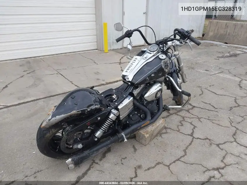 2014 Harley-Davidson Fxdwg Dyna Wide Glide VIN: 1HD1GPM15EC328319 Lot: 44343684