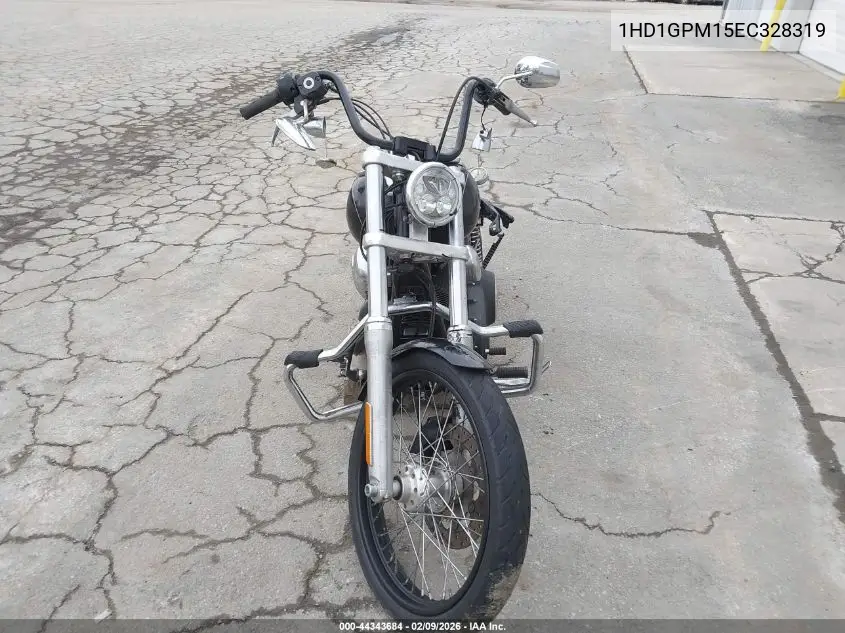 2014 Harley-Davidson Fxdwg Dyna Wide Glide VIN: 1HD1GPM15EC328319 Lot: 44343684