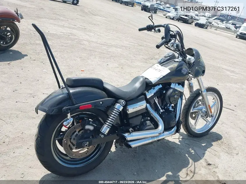 2015 Harley-Davidson Fxdwg Dyna Wide Glide VIN: 1HD1GPM37FC317261 Lot: 45444717