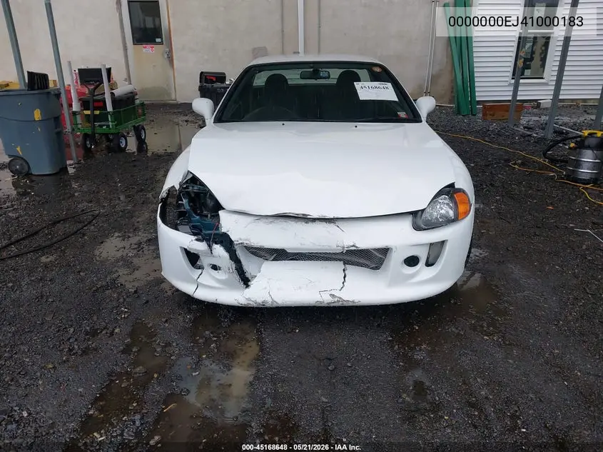 1996 Honda Del Sol VIN: 0000000EJ41000183 Lot: 45168648