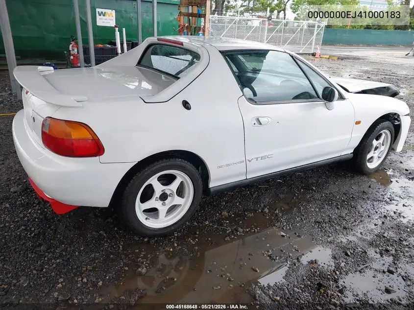 1996 Honda Del Sol VIN: 0000000EJ41000183 Lot: 45168648