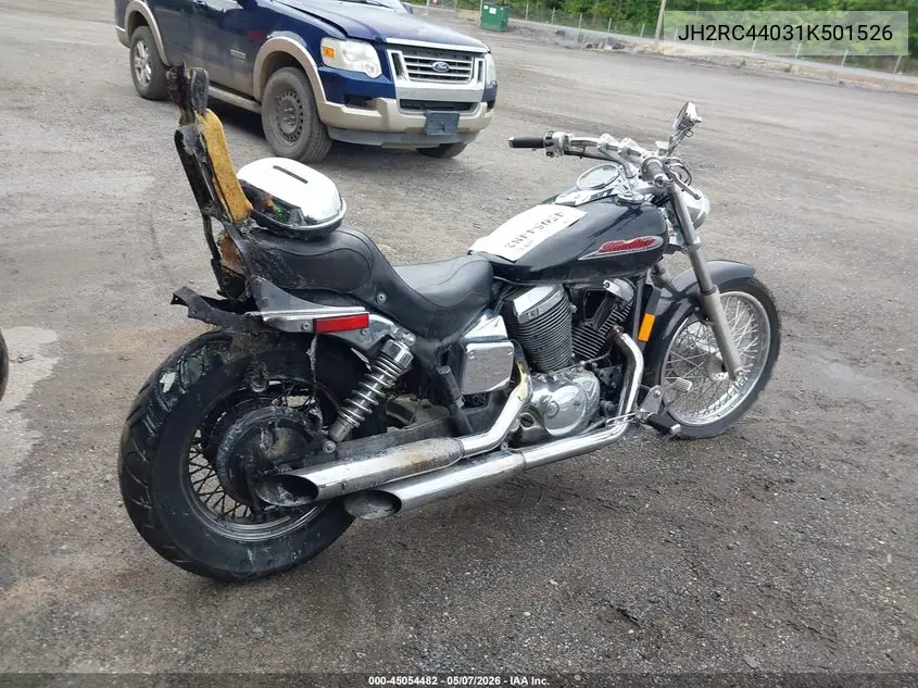 2001 Honda Vt750 Dc VIN: JH2RC44031K501526 Lot: 45054482