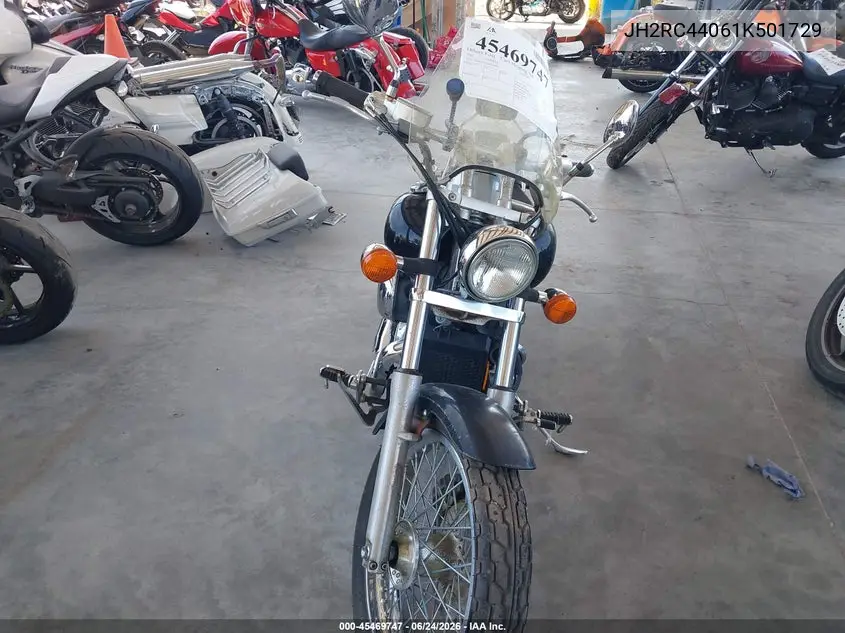 2001 Honda Vt750 Dc VIN: JH2RC44061K501729 Lot: 45469747
