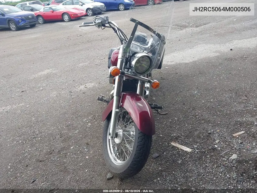 2004 Honda Shadow Aero VIN: JH2RC50064M000506 Lot: 45390912