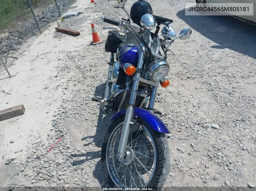2005 Honda Vt750 Dc VIN: JH2RC44565M805181 Lot: 45438312