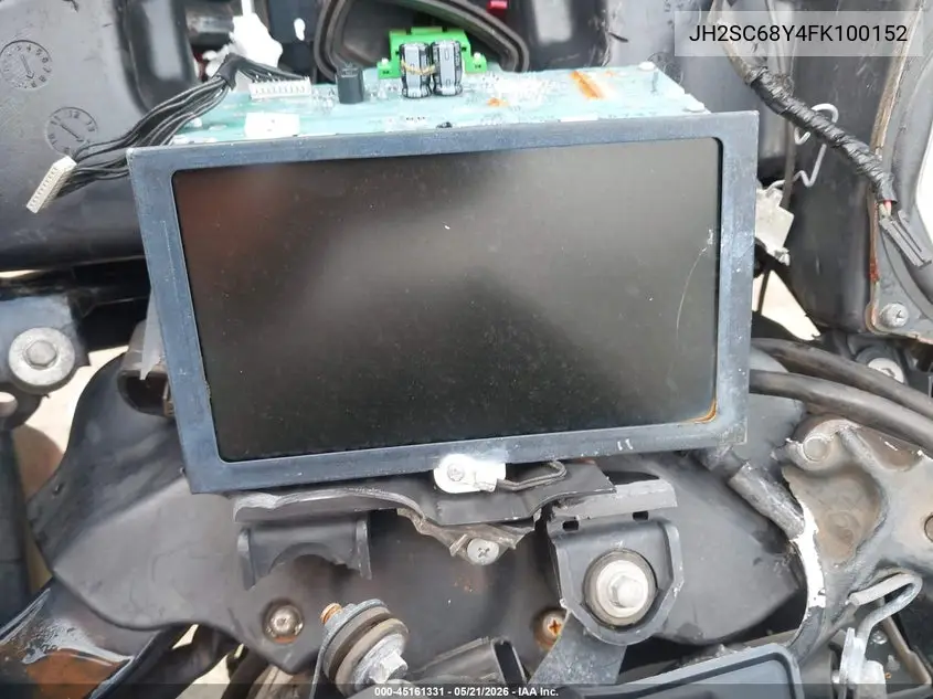 2015 Honda Gl1800 VIN: JH2SC68Y4FK100152 Lot: 45161331