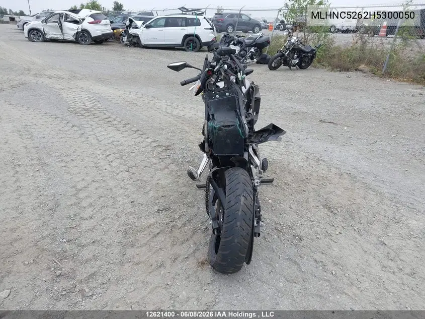 2017 Honda Cb300 Fa VIN: MLHNC5262H5300050 Lot: 12621400