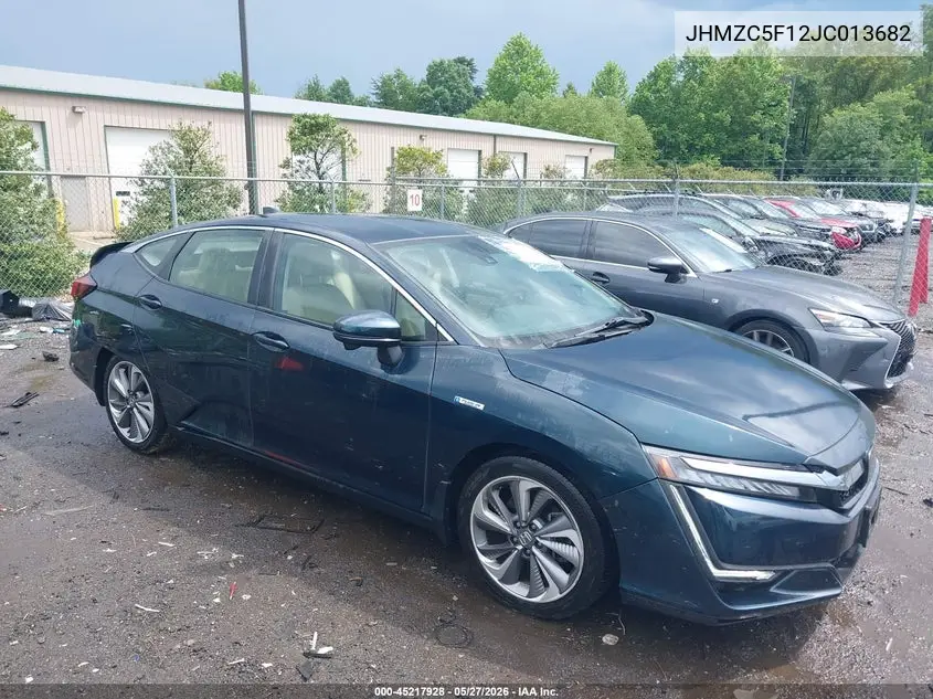 2018 Honda Clarity Plug-In Hybrid VIN: JHMZC5F12JC013682 Lot: 45217928