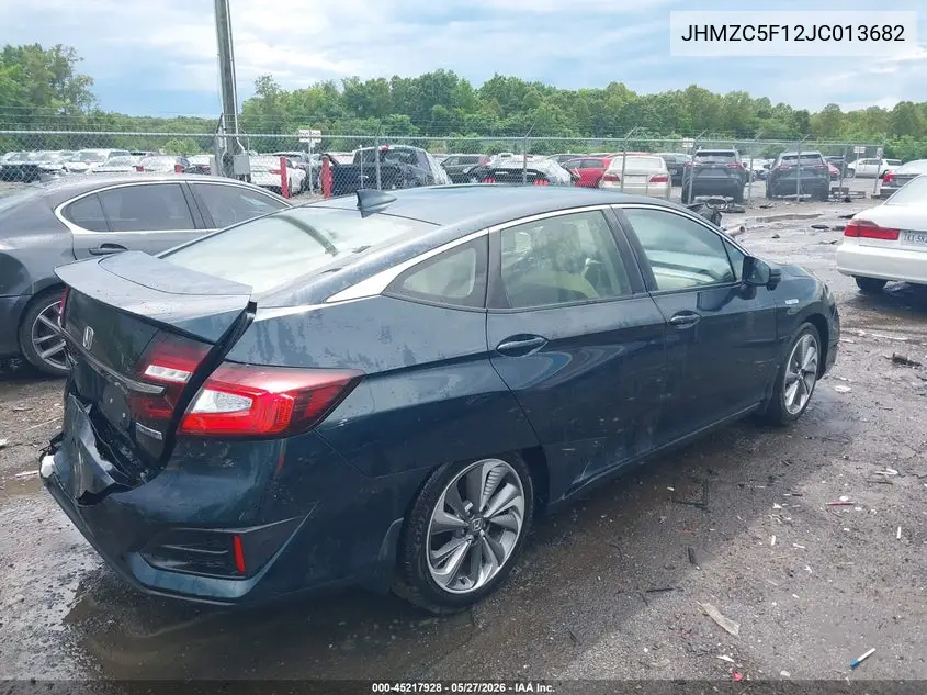 2018 Honda Clarity Plug-In Hybrid VIN: JHMZC5F12JC013682 Lot: 45217928