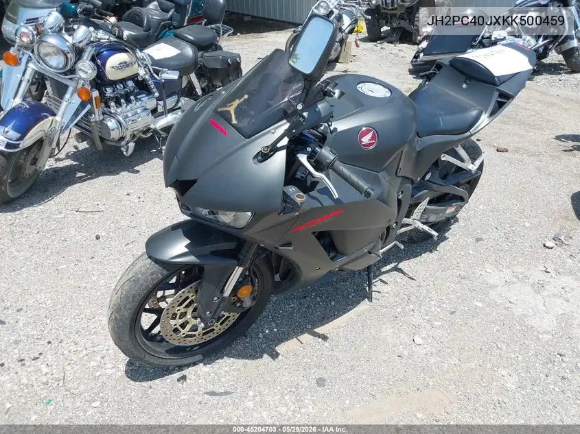 2019 Honda Cbr600 Rr VIN: JH2PC40JXKK500459 Lot: 45204703