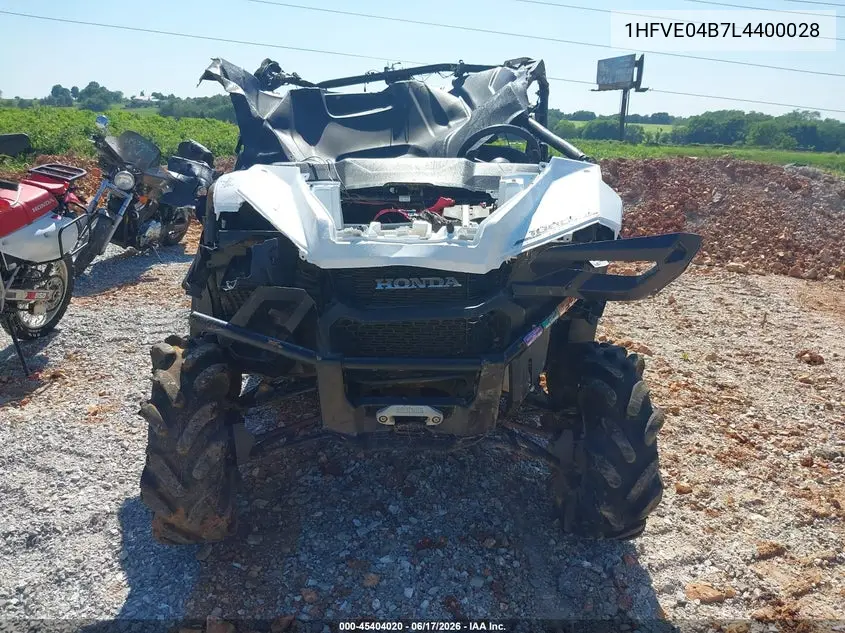 2020 Honda Sxs1000 M3 VIN: 1HFVE04B7L4400028 Lot: 45404020