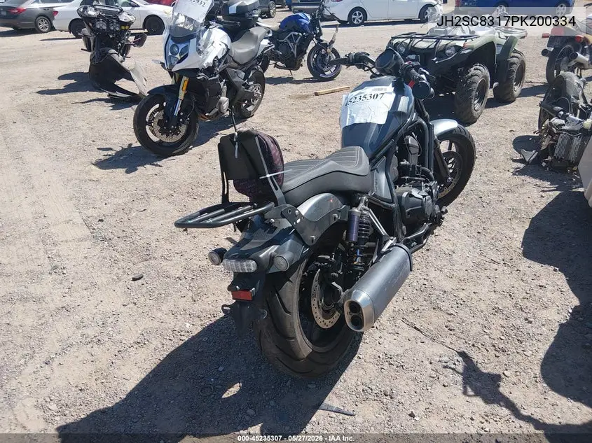 2023 Honda Cmx1100 D VIN: JH2SC8317PK200334 Lot: 45235307