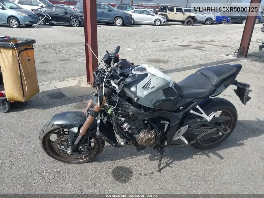 2024 Honda Cb650 R VIN: MLHRH165XR5000125 Lot: 45227792