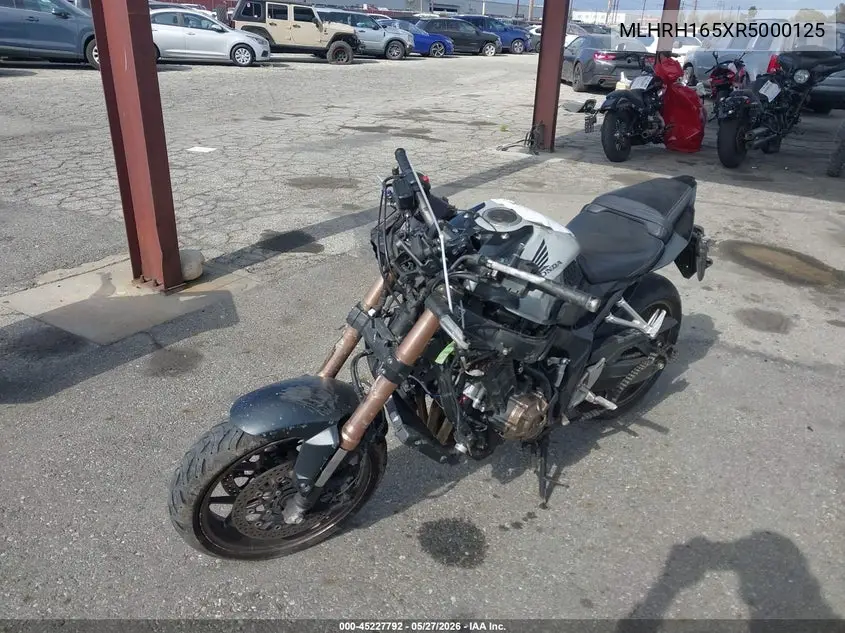 2024 Honda Cb650 R VIN: MLHRH165XR5000125 Lot: 45227792