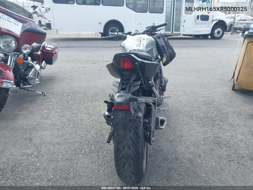 2024 Honda Cb650 R VIN: MLHRH165XR5000125 Lot: 45227792