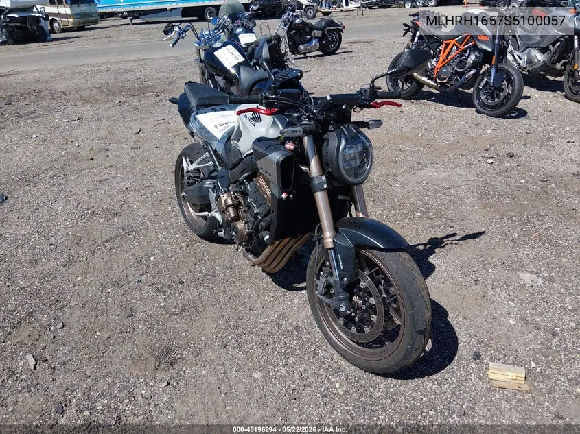 2025 Honda Cb650 R VIN: MLHRH1657S5100057 Lot: 45196294