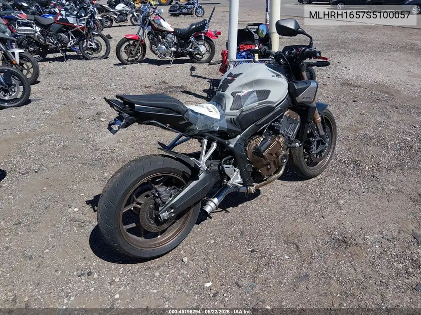 2025 Honda Cb650 R VIN: MLHRH1657S5100057 Lot: 45196294